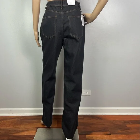 NEW WEWOREWHAT REVOLVE HIGH-WAISTED JEANS - Picture 7 of 8